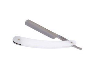 Straight Razor With Mold Handle